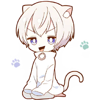 Стикер Мининеко-кун @Nyasticks - 7