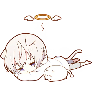 Стикер Мининеко-кун @Nyasticks - 3