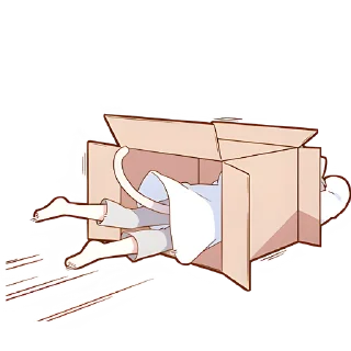 Стикер Мининеко-кун @Nyasticks - 1