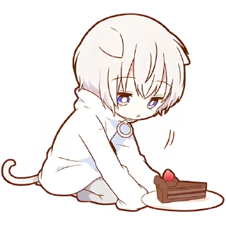 Стикер Мининеко-кун @Nyasticks - 9