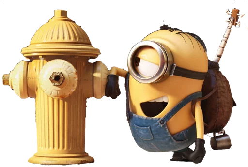 cartoon toy fire hydrant