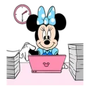 Стикер Минни Маус - 6