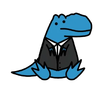 Стикер Mini_saurus by @TimofeiKomogortsev - 5