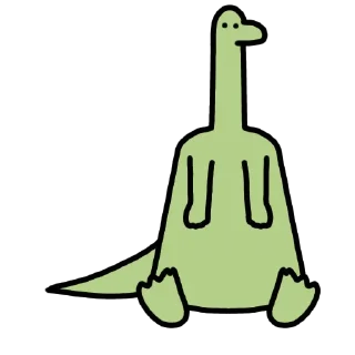 Стикер Mini_saurus by @TimofeiKomogortsev - 3