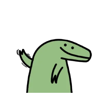 Стикер Mini_saurus by @TimofeiKomogortsev - 1