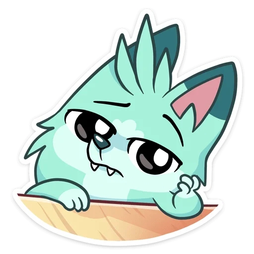 Стикер Минт @nyasticks - 11