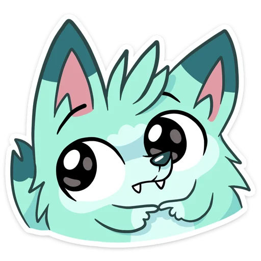 Стикер Минт @nyasticks - 9