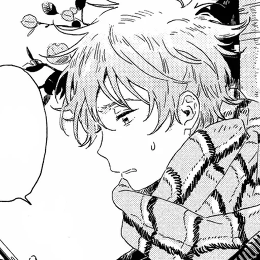 эскиз иллюстрация аниме