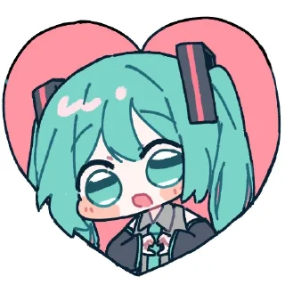 Стикер 初音ミク(みらつ) - 7