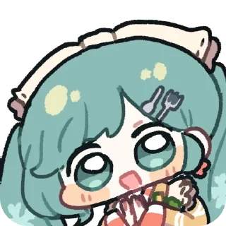 Стикер 初音ミク(みらつ) - 1