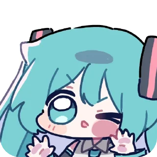 Стикер 初音ミク(みらつ) - 11