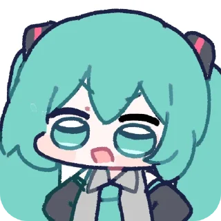 Стикер 初音ミク(みらつ) - 10