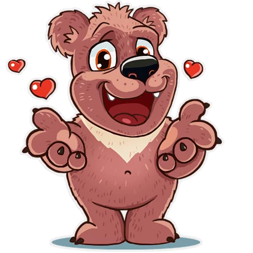 cartoon clipart animal figure