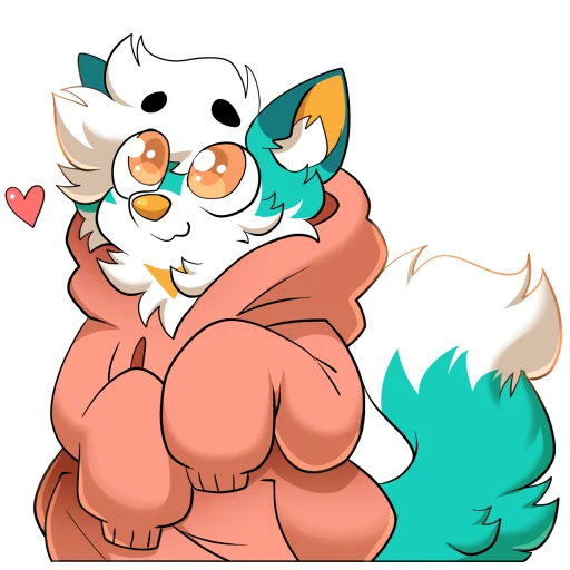 Стикер Mishkawolf - 1