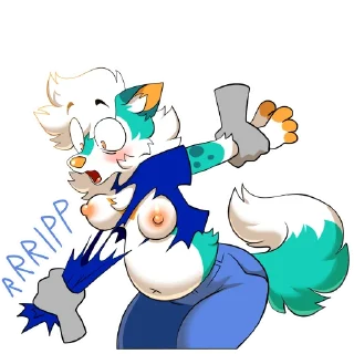 Sticker Mishka 2.0 @Mishkawolf - 3