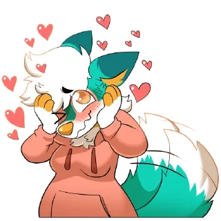 Sticker Mishka 2.0 @Mishkawolf - 1