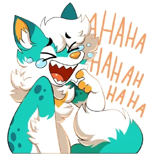 Sticker Mishka 2.0 @Mishkawolf - 7