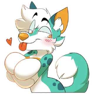 Sticker Mishka wolf (@mishkawolf) - 7