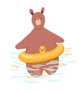 Sticker Mishutka - 4