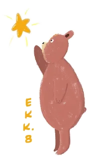 Sticker Mishutka - 3