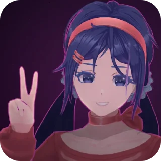 Стикер Miside (Kiwi) - 7