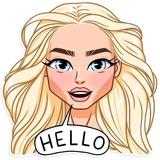 иллюстрация человеческое лицо мультфильм