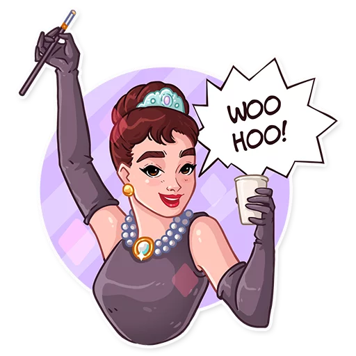 cartoon human face illustration