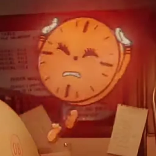 clock indoor cartoon