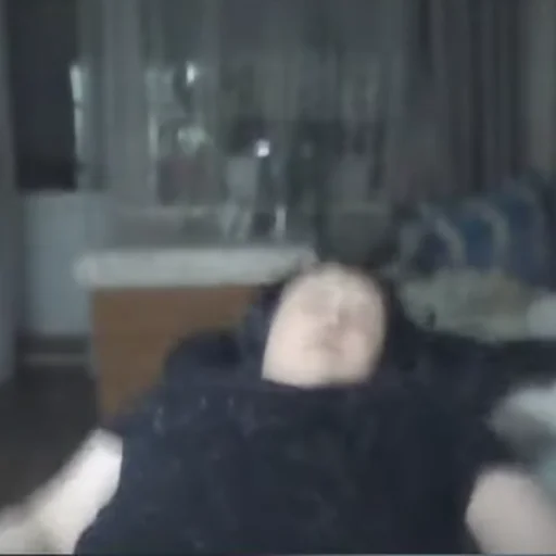 indoor person blurry