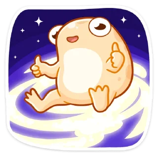 Стикер Мистер Жабка by @stickers_from_vk - 3