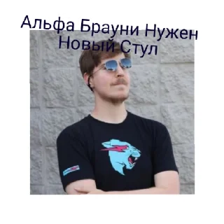 Стикер Мистер бист - 5