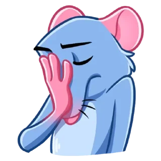 Стикер Мистер крыс2 - 2