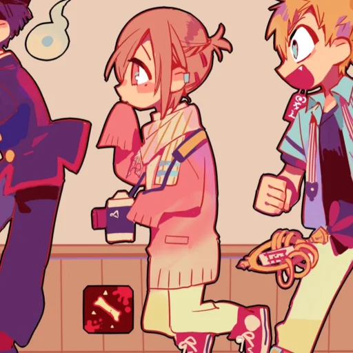 Sticker Мицуба Соскэ в цвете от группы - 10