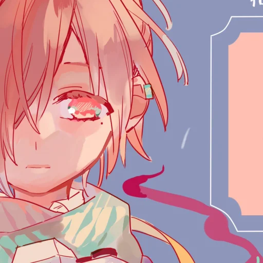 Sticker Мицуба Соскэ в цвете от группы - 6