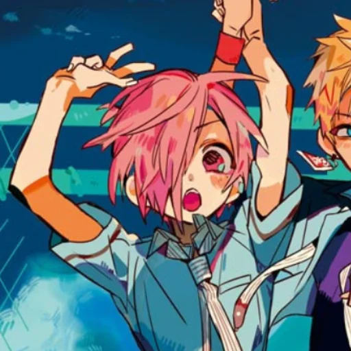 Sticker Мицуба Соскэ в цвете от группы - 2