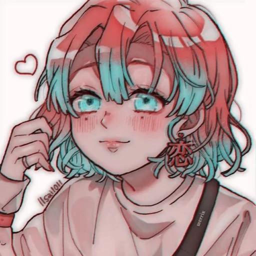 Стикер Mitsuri - 10