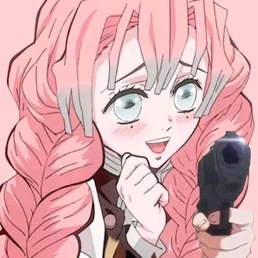 Стикер Mitsuri - 4