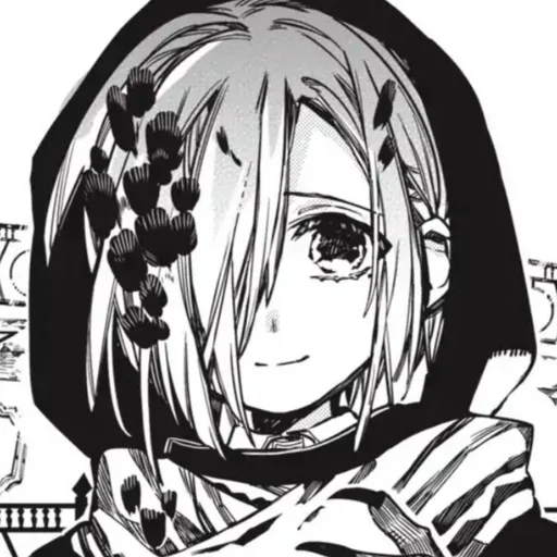 эскиз аниме иллюстрация