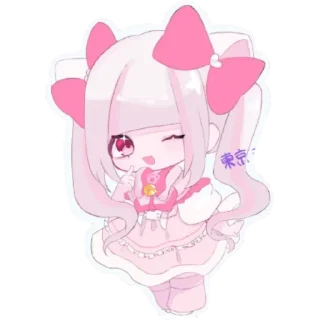 Стикер MiuMio 〜＞ ̫＜ᕷ @jiraitabl3tki - 5