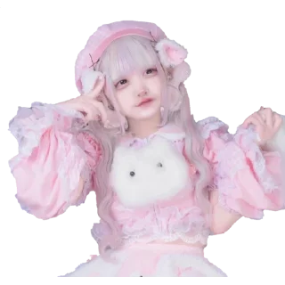 Стикер MiuMio 〜＞ ̫＜ᕷ @jiraitabl3tki - 7