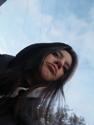 небо на открытом воздухе человеческое лицо