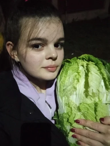 Человек овощ человеческое лицо