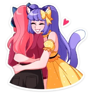 Стикер Мия by @offstikbot - 5