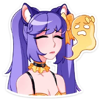 Стикер Мия by @offstikbot - 2