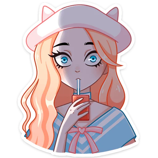 Sticker Миён @nyasticks - 5