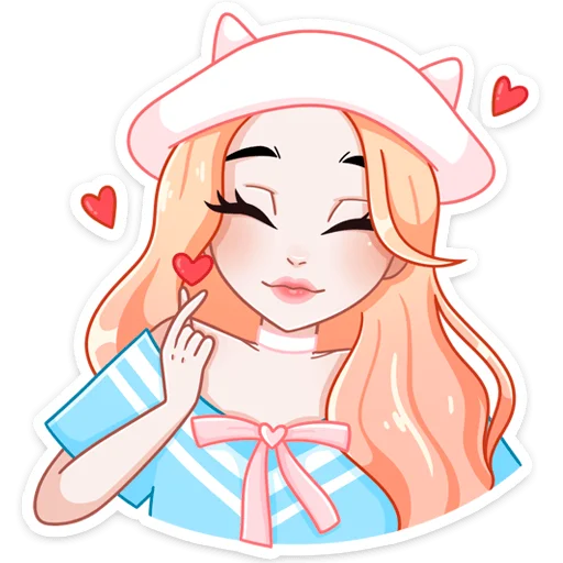 Sticker Миён @nyasticks - 2