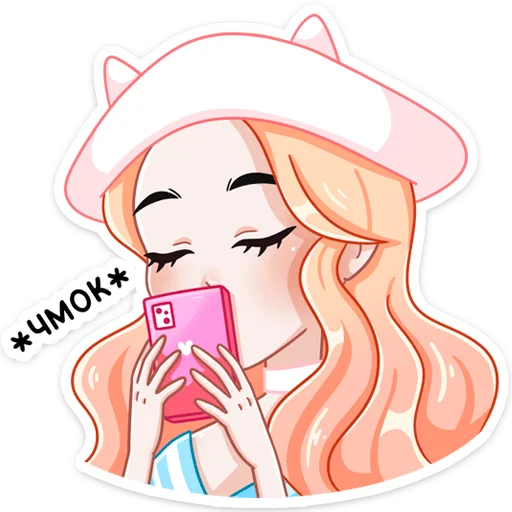 Sticker Миён @nyasticks - 1