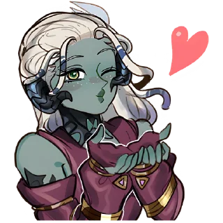 Стикер Зиний @Nyasticks - 7