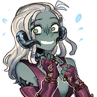 Стикер Зиний @Nyasticks - 0