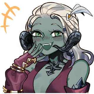 Стикер Зиний @Nyasticks - 10